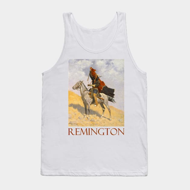 The Blanket Signal (1896) by Frederic Remington Tank Top by Naves